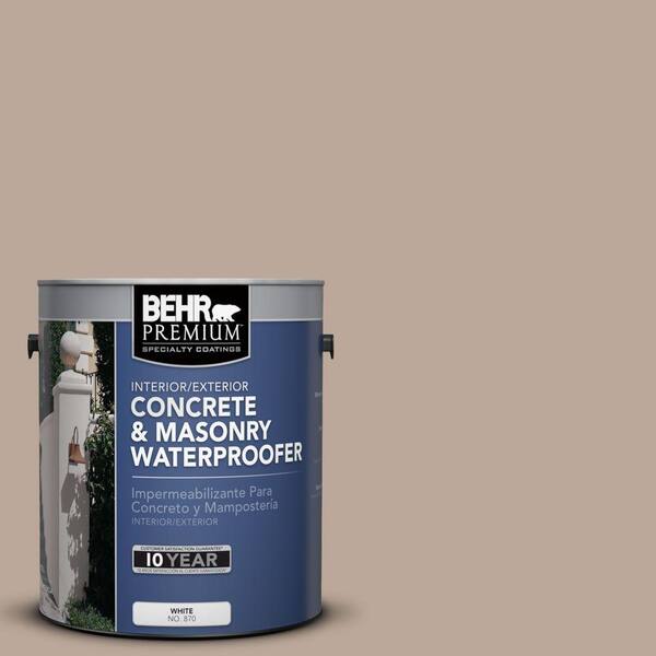 BEHR Premium 1 gal. #BW-51 Dusty Canyon Concrete and Masonry Waterproofer