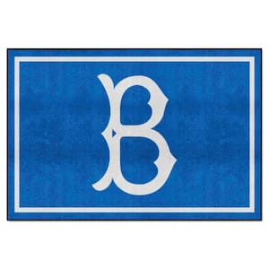 Brooklyn Dodgers 5ft. x 8 ft. Plush Area Rug