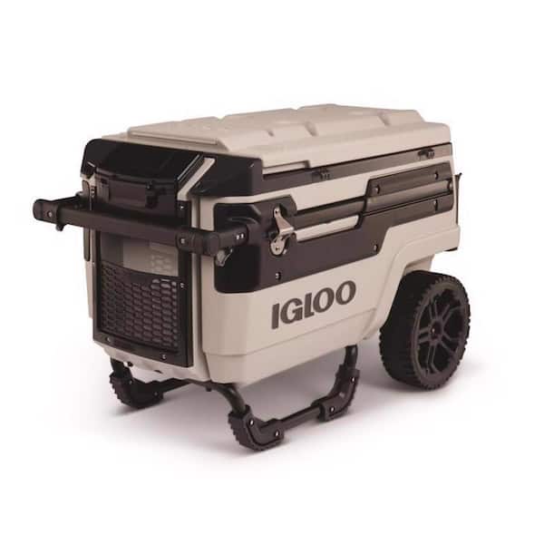 IGLOO Trailmate Journey Black/White 70 qt Cooler