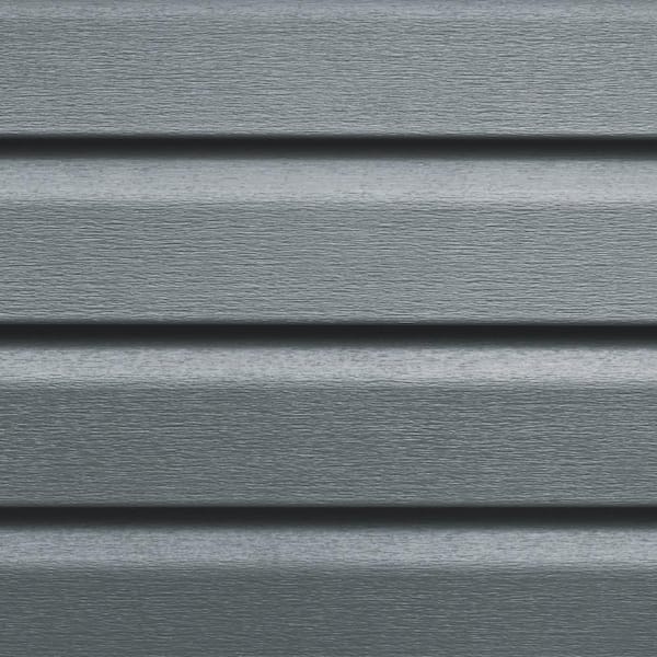 "Dimensions Double 4-1/2"" Dutch Lap 0.044"" Vinyl Siding 12'1""-Woodgrain Wedgewood DID45 390"