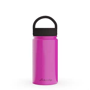 12 oz. Berry Insulated Stainless Steel Water Bottle with D-Ring Lid