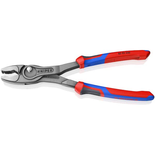 KNIPEX 10 in. Twin Grip Slip Joint Pliers with Comfort
