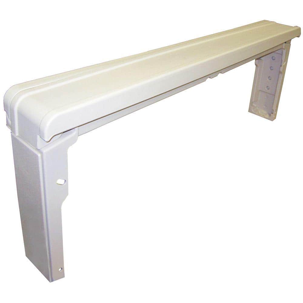 Ultra Series 56 in. x 6 in. x 19.5 in. Driftwood Polyethylene Cellar Door Extension price history on PriceWatchPro