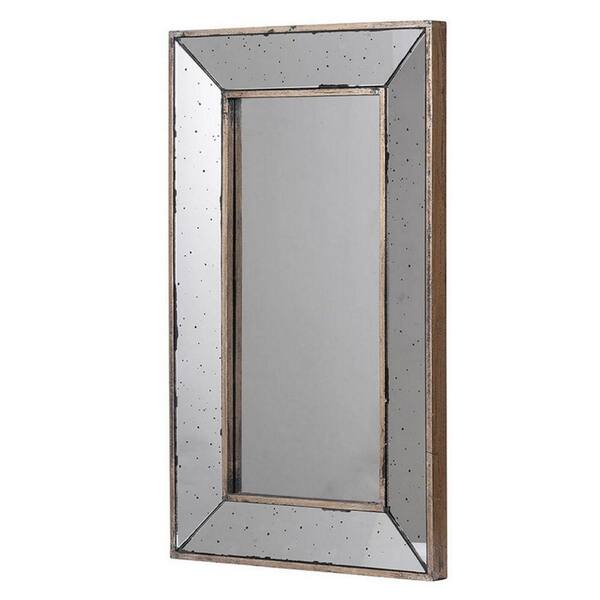 Northwood Silver 11 1/4 Square Wall Mirrors Set of 4 - #85C21