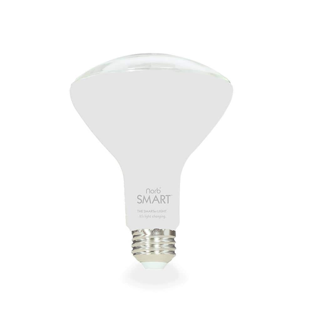 NorbSMART 9W Equivalent Smart RGBW-CCT Smile+Sleep Wellness Spectrum BR30 2