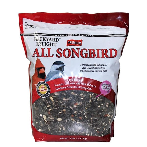 Backyard Delight 5 lb. All Songbird Bird Food