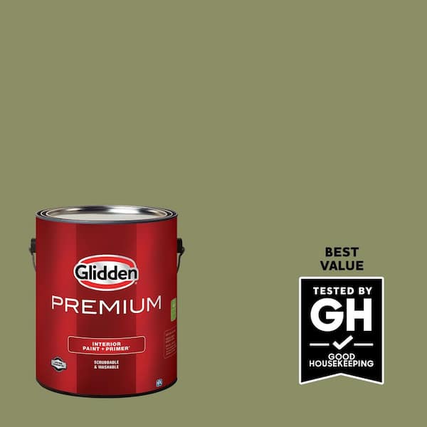Glidden Premium 1 gal. PPG1115-6 Paid In Full Eggshell Interior Paint