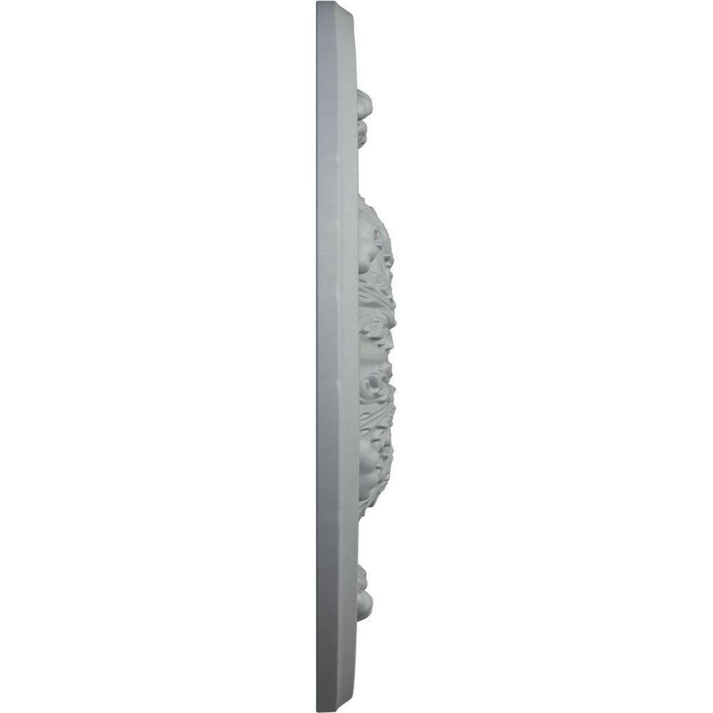 Primed Gray 30" Decorative Urethane Ceiling Medallion