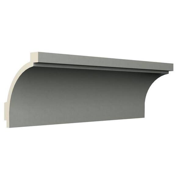 Ekena Millwork Noah 4.625 in. D x 7.375 in. W x 94.5 in. L Polyurethane Crown Moulding
