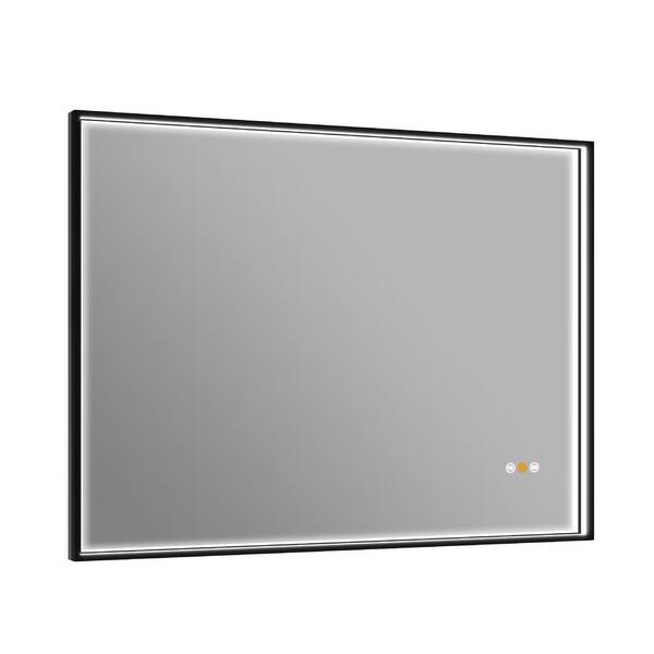 tunuo 48 in. W x 36 in. H Medium Rectangular Aluminum Alloy Framed