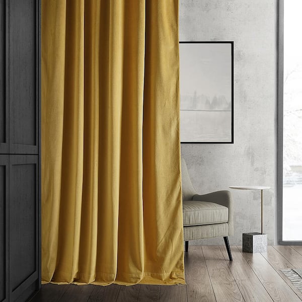 Lined Velour Door Curtains