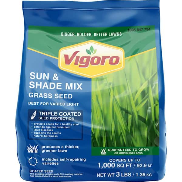 3 lbs. Sun and Shade Grass Seed Mix