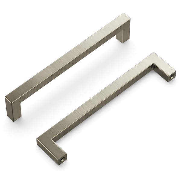 HICKORY HARDWARE Skylight Collection 5 in. (128 mm) Stainless Steel Cabinet Drawer/Door Pull