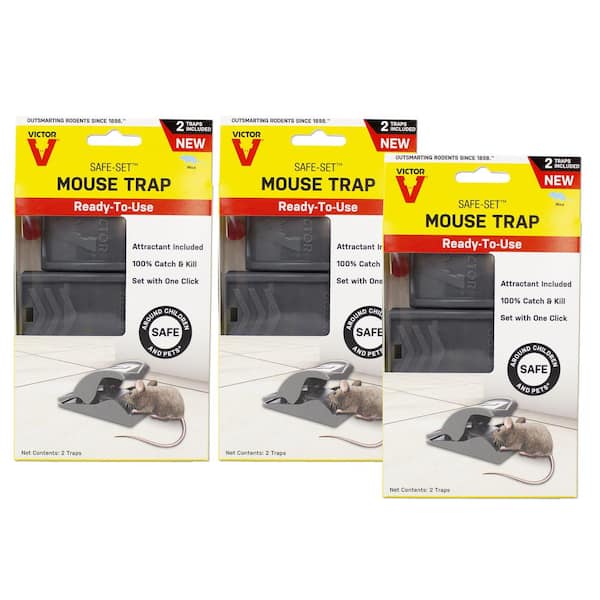 Victor® Catch & Hold™ Humane Outdoor and Indoor Mouse Trap