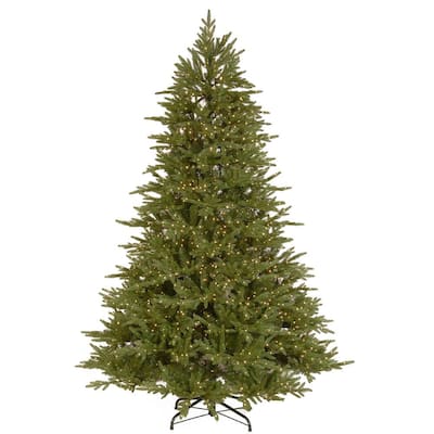 7.5 ft. Bedminster Spruce Medium Tree with Dual Color LED Infinity Lights