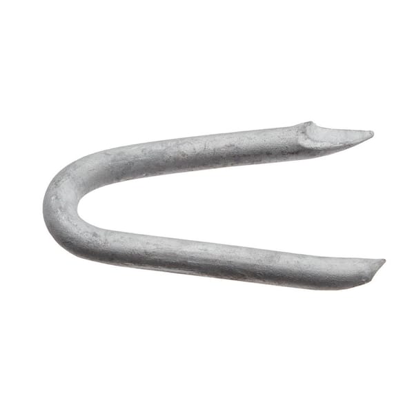 Everbilt 1-1/2 in. Hot Dipped Galvanized Staples 1 lb. (Approximately 68-Pieces)