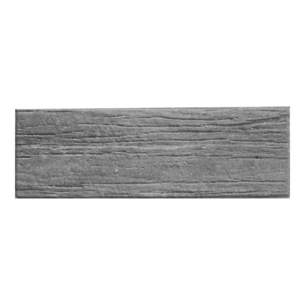 Basalite Wood Grain 6 in. x 18 in. Redwood Concrete Paver