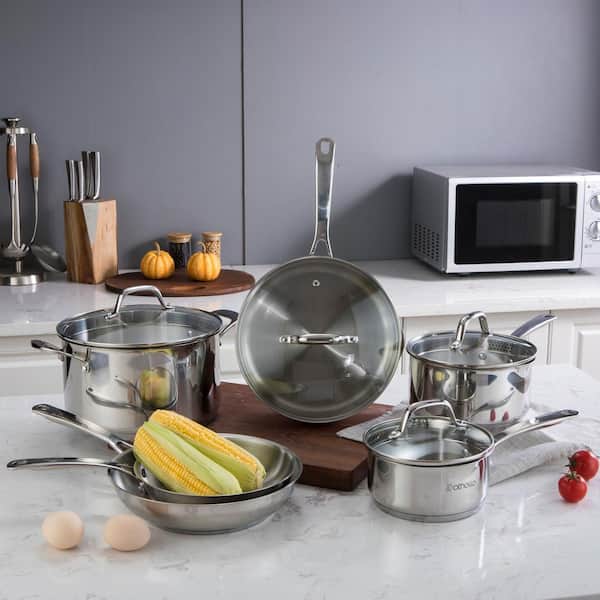 https://images.thdstatic.com/productImages/43f97630-6d58-4095-b944-c1ac395e5632/svn/stainless-steel-pot-pan-sets-ch-ssco6-31_600.jpg