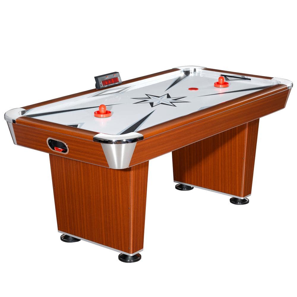 Hathaway Midtown 6 ft. Air Hockey Family Game Table w/ Electronic Scoring, HighPowered Blower