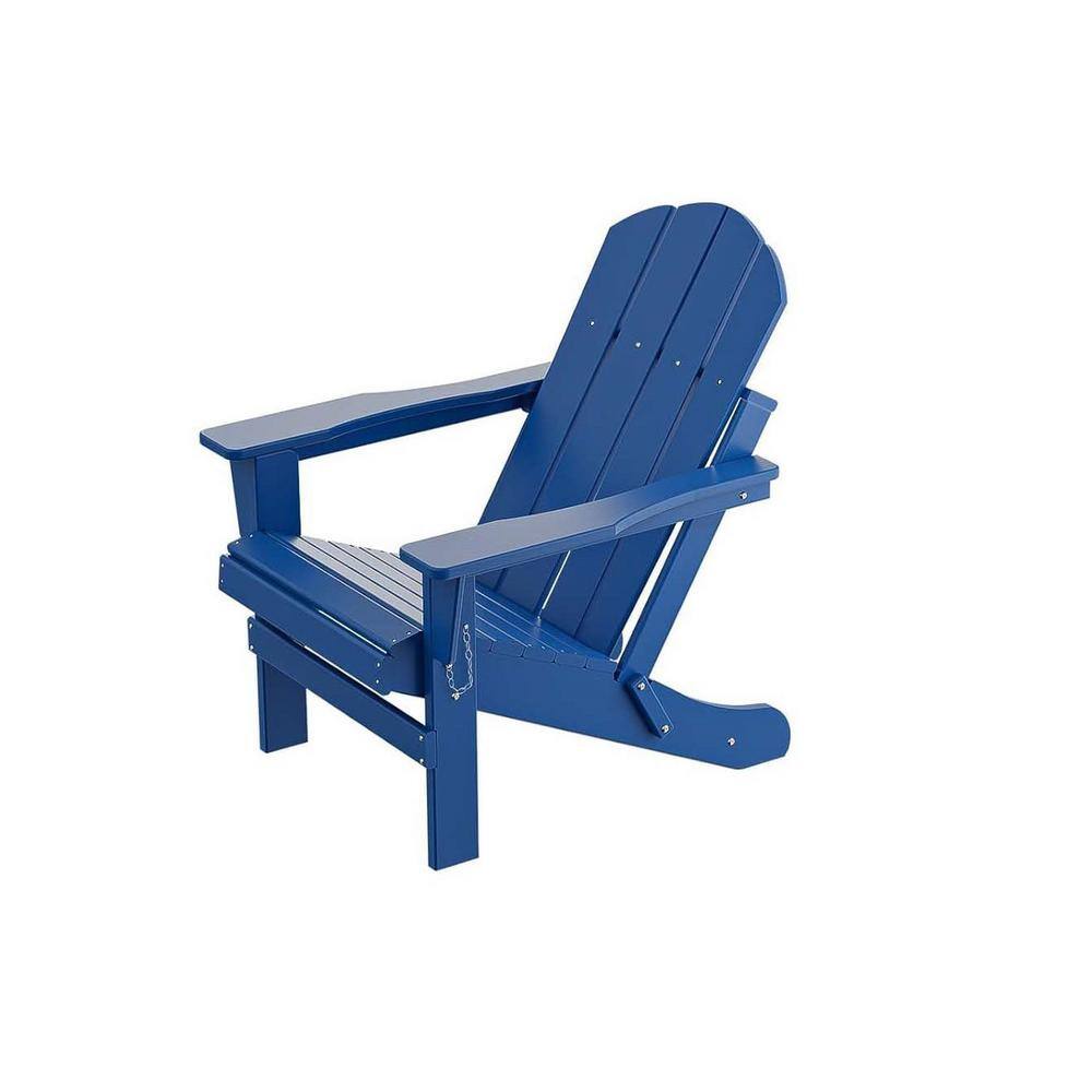 Navy Blue Wood Folding Relaxing Arm Rest Adirondack Chair price history on PriceWatchPro