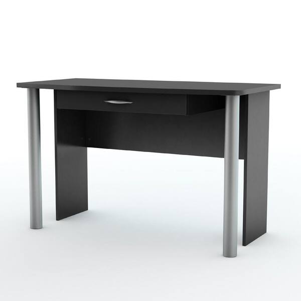 South Shore Axess Office Desk in Pure Black