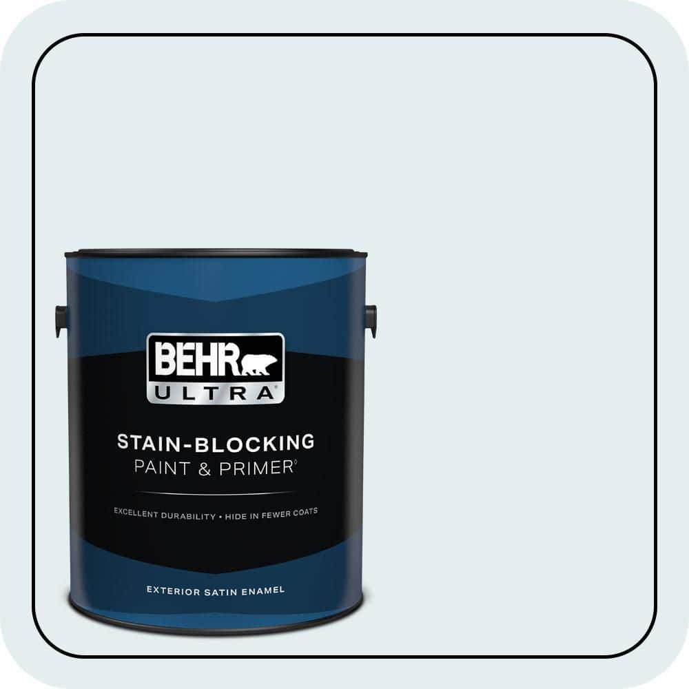 1 gal. #PPL-14 Mountain Air Satin Enamel Exterior Paint & Primer price history on PriceWatchPro