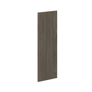 Medora 0.63  in. W x 14  in. D x 42.5  in. H in Brown Kitchen Cabinet Wall End Panel
