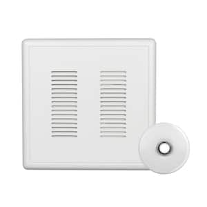 PrimeChime Plus 2 Video Compatible Wired Door Bell Chime Kit with White Stucco Button