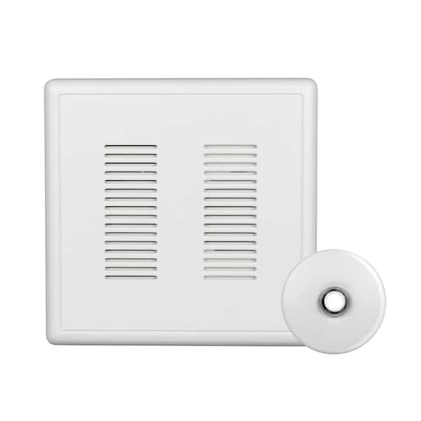 NICOR PrimeChime Plus 2 Video Compatible Wired Door Bell Chime Kit with White Stucco Button