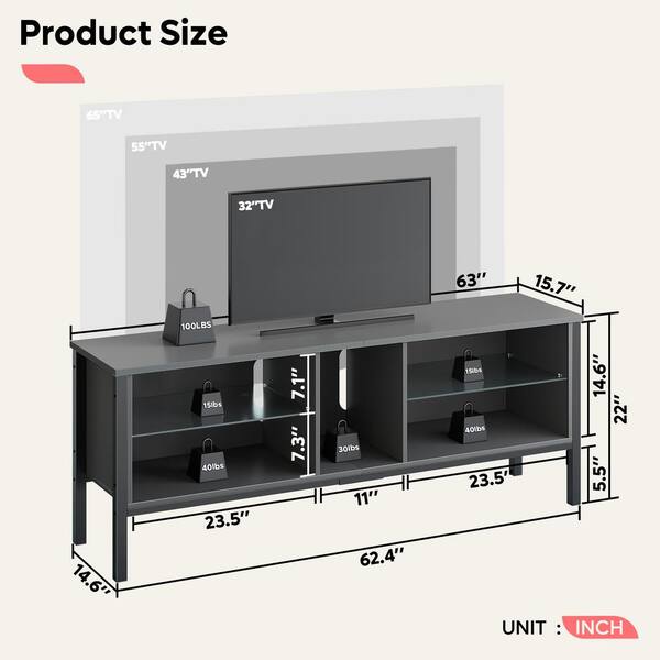 Reviews for Bestier Gaming TV Stand For TVs up to 70 in. LED
