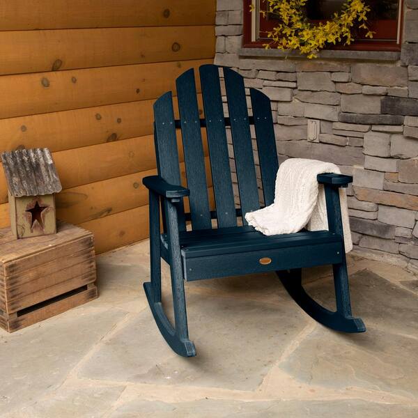 Highwood Classic Westport Garden Federal Blue Plastic Outdoor