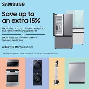 23 cu. ft. 4-Door Family Hub French Door Smart Refrigerator in Fingerprint Resistant Stainless Steel, Counter Depth
