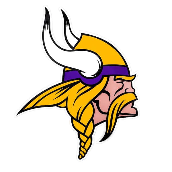 Applied Icon NFL Minnesota Vikings Outdoor Logo Graphic- Small