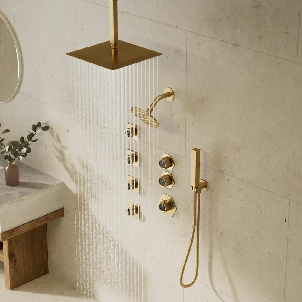 Amazon.com: Delta Faucet 5-Spray In2ition 2-in-1 Dual Shower