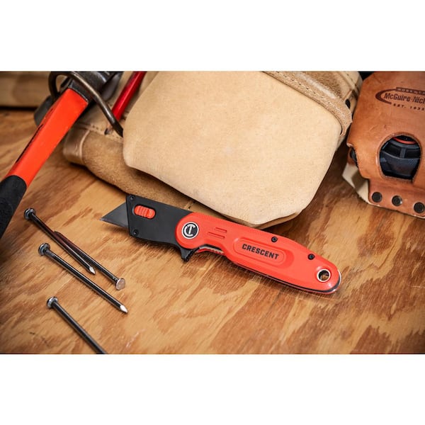 Crescent Hybrid Everyday Carry Folding Utility Knife with