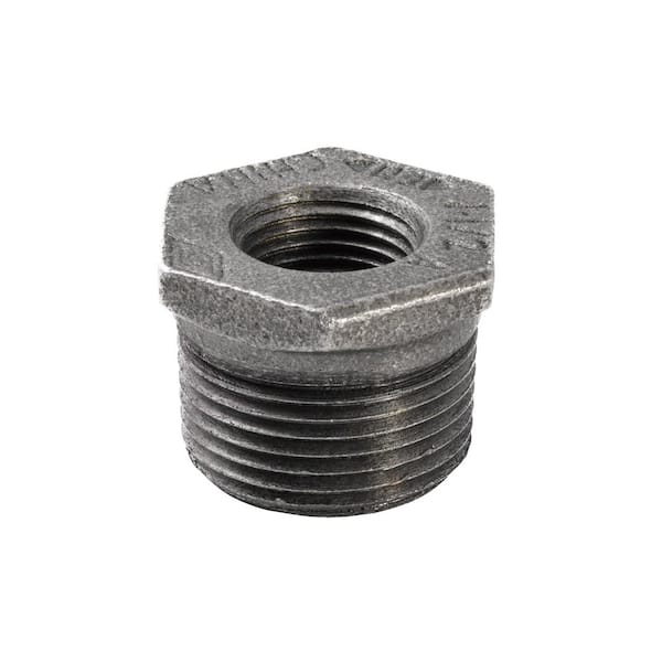 Southland 1 in. x 1/2 in. Black Malleable Iron Hex Bushing Fitting