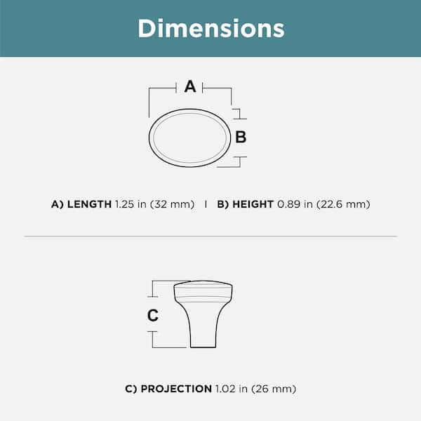 Tolva 1-1/4in. (32mm) Satin Nickel Round Cabinet Knob Tolva 1-1/4in. (32mm) Satin Nickel Round Cabinet Knob