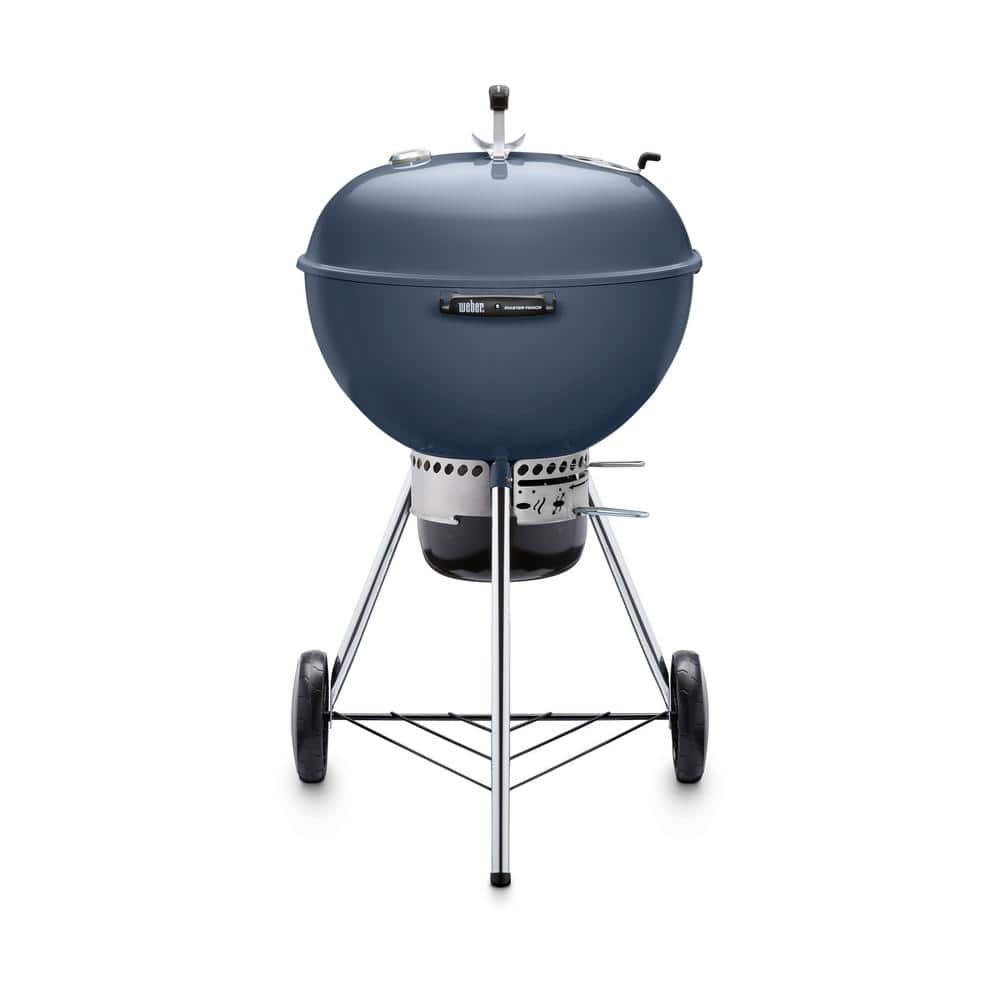 Weber 22 in. Master-Touch Charcoal in Slate Blue 14513601 - The Home