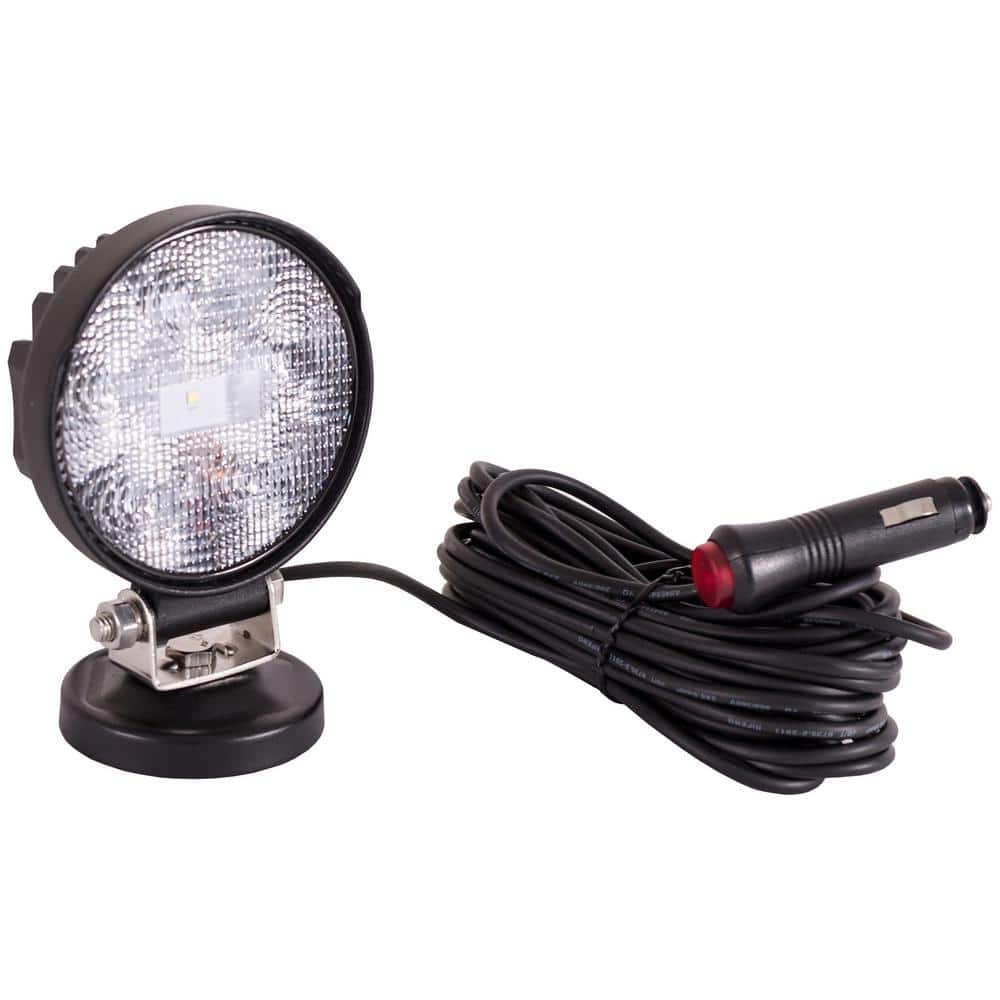 4-Inch Round LED Flood Light with Magnetic Base