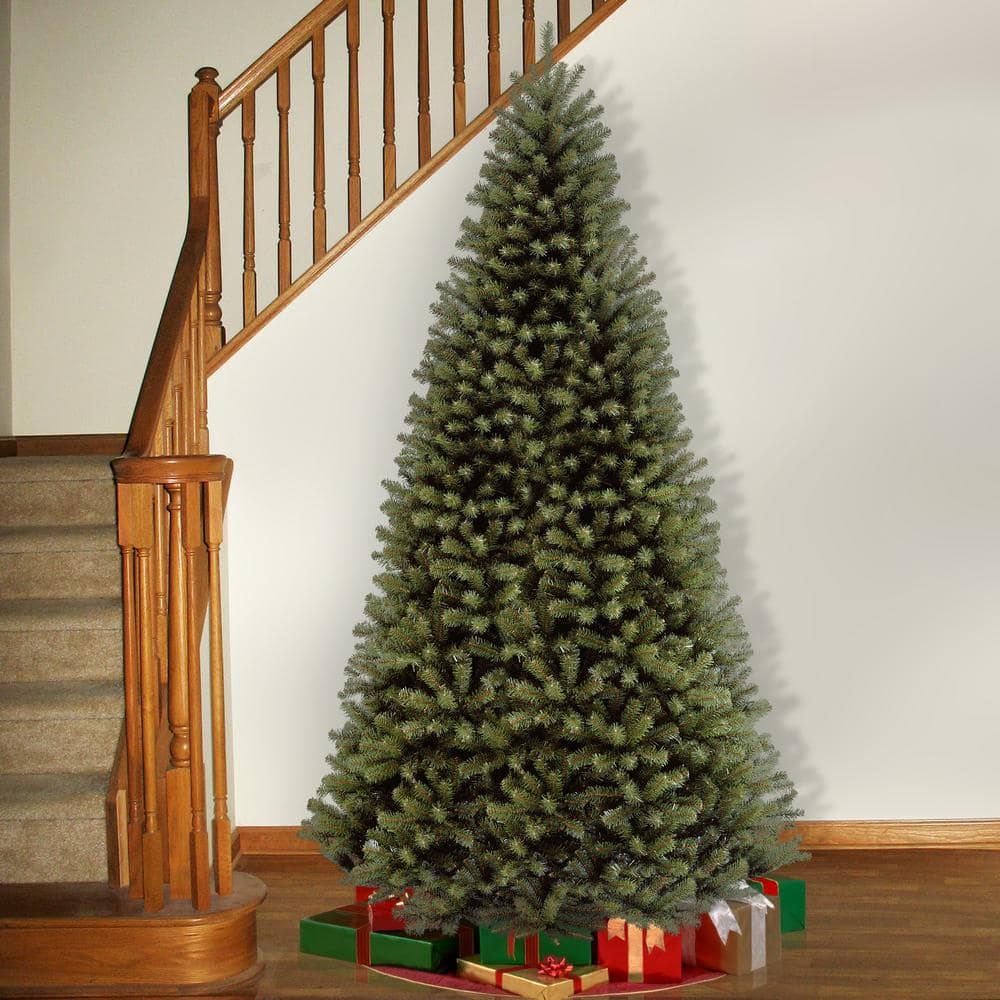 9' Green Plastic North Valley Spruce Artificial Christmas Tree