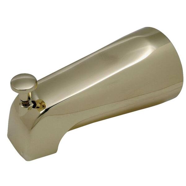 BrassCraft Mixet 5-1/8 in. Diverter Tub Spout in Polished Brass