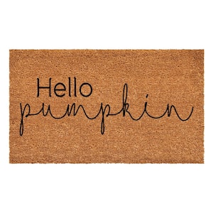 Hello Pumpkin Doormat, 24" x 48"