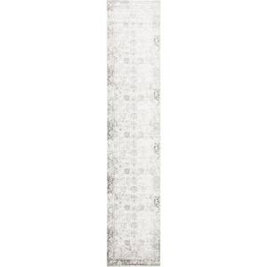 Unique Loom Sofia Casino Gray 9 ft. x 12 ft. Medallion Area Rug 3134029 ...