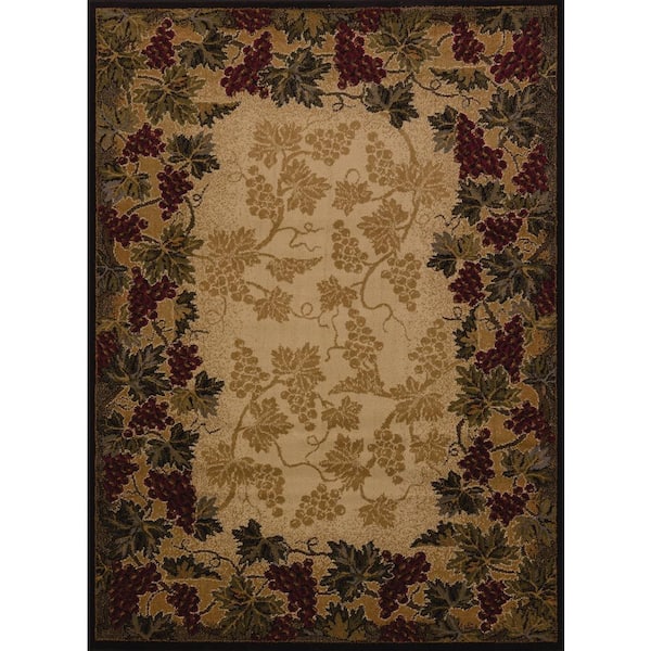 Affinity Beaujolais Multi 5 ft. 3 in. x 7 ft. 2 in. Area Rug