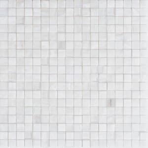 Apollo Tile (Sample) Floor and Wall Tile Mink Gray 4-in x 6-in Glossy Glass Uniform Squares Mosaic Floor and Wall Tile