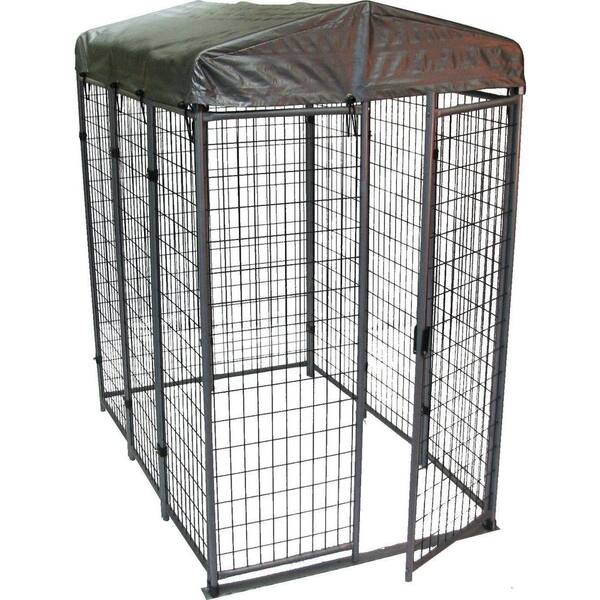 Options Plus 4 ft. x 6 ft. x 6 ft. Folding Quick Kennel