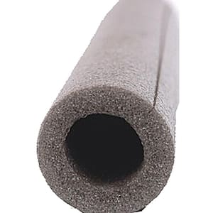 1/2 in. x 3/8 in. Thick Wall x 6 ft. Tubular Poly Foam Pipe Insulation