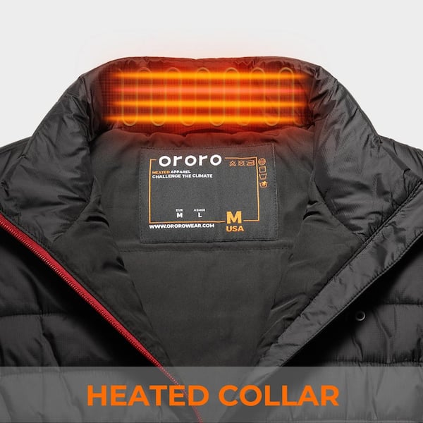 heated coats home depot