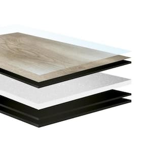 Empower Nordic Dew 20 MIL x 7.1 in. W x 72 in. L Click Lock Waterproof Luxury Vinyl Plank Flooring (17.4 sqft/case)