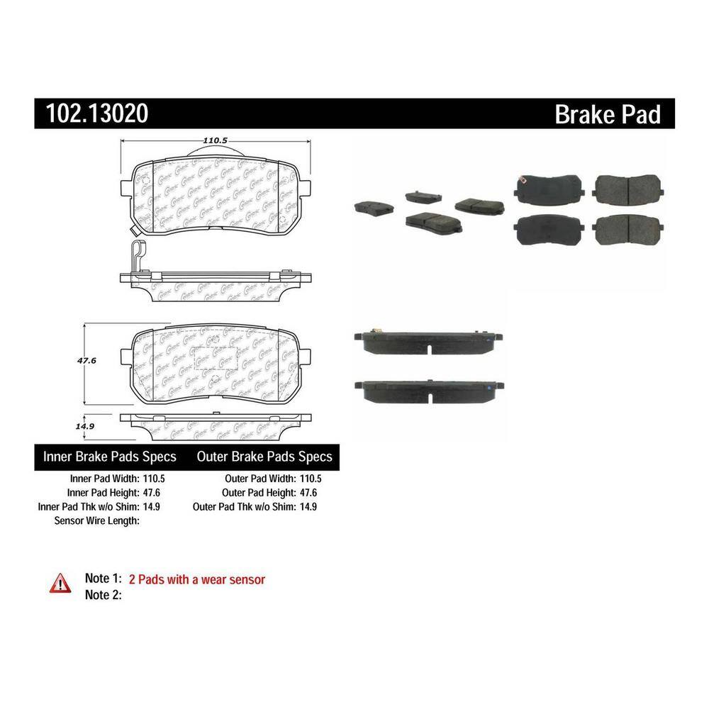 Centric Parts 117.90010 Brake Disc Hardware - Vehicle Specific Brake Components